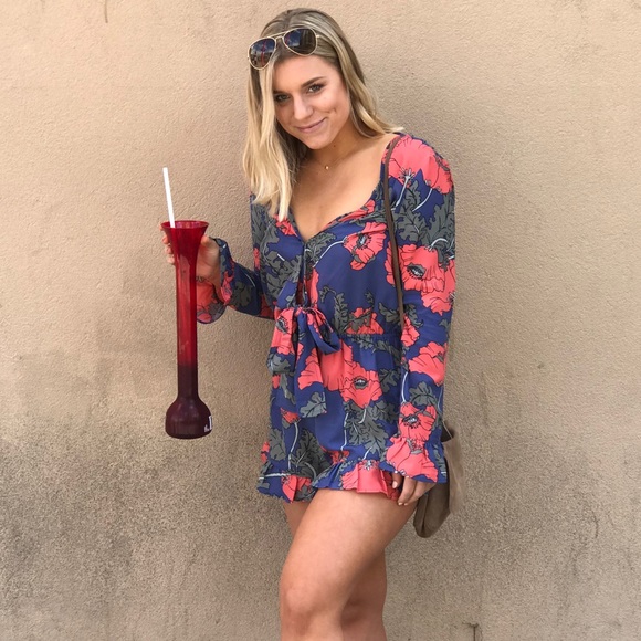 REVOLVE Tularosa Floral Romper - Picture 6 of 6